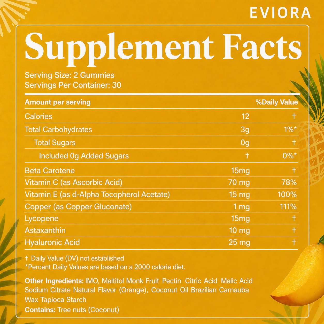 Eviora Tanning Gummies
