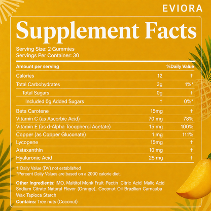 Eviora Tanning Gummies